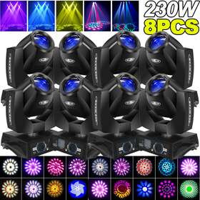 Zq02244 U King 230w Led Moving Head Effect Light 7r Beam Stage Lighting Dj Party Disco Show Dmx