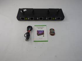 Zq03011 U King - 5 Beam Sound Activated Dj Party Lights With Remote
