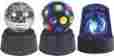V32609 Visual Effects Party Strobe Light Pack Of 3 Mini Kit Spinning Mirror Ball Disco Police Beacon 7101691332609