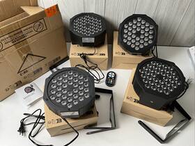 Rgbjgd36k36wa6qlg Vevor 4pcs Dj Disco Party Stage Light 36led Rgb Dmx Beam Lights Ktv Show Par Lighting