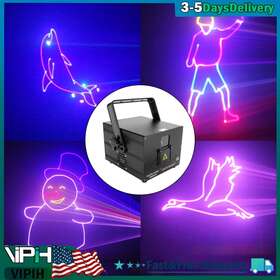 L001-a058-us Vipih 3w Stage Lighting Laser Light Rgb Fullcolor Animal Beam Rainbow Effect Dmx