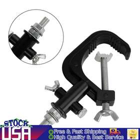 Vipjq L001-a067-black Black Aluminum Clamp Hangers For Stage Lighting Drop Prevention Light