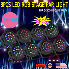 18x3wdwe Ws-09s Pestech Rgb Led Stage Lightings Lighting Projector Party Dj Light