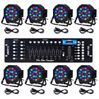 Wtd18x8dm Coz Led Par Lights Pack Of Pcs Rgb 610731101664