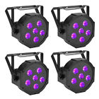 Xl217-x4-d Eoere Uv Par Lighting Leds In Rgbw Stage Party Light