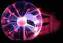 Y2k-yvh-1r4 Dynasty Magical 8 Large Size Lightning Plasma Ball Light Lamp W Neon Ring See Video