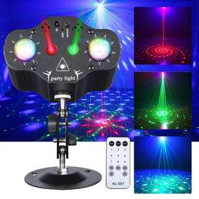 Al-001 Yinpkteo Party Lights Dj Stage Sound Activated Decoration D... Free Shipping