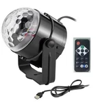 Disco Ball Party Lights 7 Color Led Usb Input Sound Sensitive Rgb Remote Control. Fixed Price $25.72.