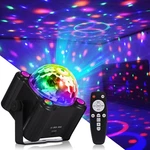 Yinpkteo Party Disco Ball Light,dj Sound Activated Black. Fixed Price $45.60.
