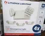Lithonia Emergency Light, Lighting With Dual Adjustable Led Lamp .... Fixed Price $113.09.