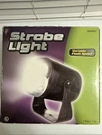 Amscan White Strobe Light Variable Flash Speed Strobing Brand New. Fixed Price $24.99.