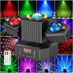 Party Light Moving Head Rotating Disco Ball Laser Beam Strobe Remote Dmx For Dj. Fixed Price $49.98.