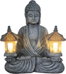 Buddha Statue For Home And Outdoor Decor Solar Powered Flickering Led,garden Lig. Fixed Price $39.99.