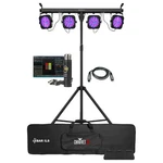 Chauvet 4BAR Ils Wash Lighting System & Adj Mydmx Buddy Idjnow. Fixed Price $432.40.