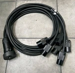 Socapex Soco 19 Pin To 6FT Channel Edison 15A Female Breakout Power Cable New. Fixed Price $260.00.