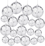 20PCS Disco Mirror Balls Silver Hanging For 50S 60S 70S Dj Light E.... Fixed Price $16.54.