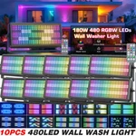 180W Rgbw 450LED Wall Wash Strobe Dmx Stage Disco Party Lighting Bar Club. Fixed Price $483.99.