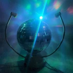 Ikea Dansa Disco Ball Lamp Light Silver Mirror White Color Changing Led Preutz. Fixed Price $50.12.