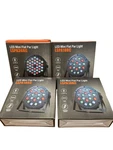 Led Mini Flat Par Light LSPA36RC Rgb With Remote Control & DMX512 Channels. Fixed Price $53.95.