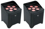 2 Chauvet Dj Freedom Par T6 Wireless Rechargeable Rgb Led Dmx Wash Up-lights. Fixed Price $504.80.
