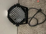 Adj Mega Par Profile, Compact Led Wash Designed For Uplighting And Stage. Fixed Price $89.00.
