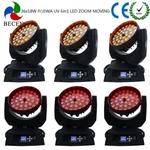 Becen 36X18W Rgbwa Uv 6IN1 Led Wash Zoom Moving Head Light Dj Stage 6PCS. Fixed Price $1602.00.