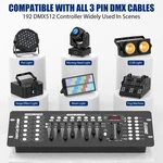Stage Lighting 40CH / 192CH DMX512 Controller Wireless Operator Console. Fixed Price $42.99.