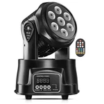 U King Moving Head Rgbw Led Stage Lighting Effect Mini, Black (1 Pack). Fixed Price $109.99.