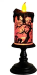 Eldnacele Halloween Snow Globe Candles Lighted Lamp, Battery Operated Spinning. Fixed Price $31.45.