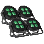 Eliminator Lighting Mega Hex Par With 4 20-WATT Rgbla+uv Leds & Rem.... Fixed Price $639.96.