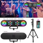 Telbum Party Bar Set / Dj With Stand Mobile Stage Lighting System. Fixed Price $59.99.