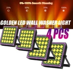 250W Golden Led Wall Washer Light DMX512 Dj Disco Strobe Effect Stage Abs. Fixed Price $170.63.