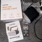 Luditek Mini Led Strobe Light, Sound Activated - Flash Speed High Quality New. Fixed Price $23.91.