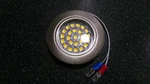 1X 12V 1.2W Super Slim Recessed 24 Led Downlight Warm White Brushed Steel. Fixed Price $10.80.