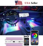 48 Rgb Led Strip Neon Atmosphere Light Kit Usb Plug Bluetooth App Remote Control. Fixed Price $9.98.