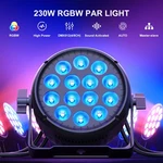 14 Led 230W Light Rgbw Dmx Beam Stage Disco Wedding Party Dj Bar. Fixed Price $192.99.