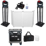(2) American Dj Focus Beam Led Dmx Moving Head Lights+case+stands+facade+fogger. Fixed Price $4532.70.