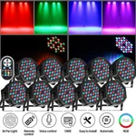 108W 36LED Rgb Stage Lighting Par Dmx Beam Dj Disco Lights W/ Bag Tripod. Fixed Price $166.99.