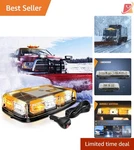 Strobe Light Bar 48 Amber White Roof Top Emergency Warning 12V. Fixed Price $50.97.