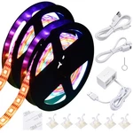 Xcceries 13" Wifi Led Strip Light Kit W/ App Control Alexa Google 5050 Clearence. Fixed Price $65.90.