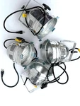 4 X American Dj Model P-56A PAR56 300W Stage Light With Soft Case. Fixed Price $299.95.