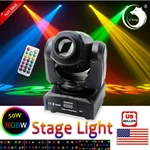 King 70W Led Moving Head Gobo Dmx Stage Light Remote Dj Wedding Party Disco Us. Fixed Price $68.24.