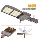 Kukuppo 320W Led Parking Lot Street Pole Dusk To Dawn Shoebox Area Lights. Fixed Price $186.15.