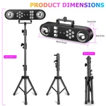 Dj W/stand Dmx Rgbwuv Party Bar Set Sound Activated Remote Control. Fixed Price $67.59.