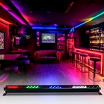 Rgb Wall Wash Bar 240 Led Dmx Stage Dj Beam Lighting Disco Party Effect Us. Fixed Price $56.99.