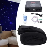 Led Stage Backdrop White & Blue Starlight Curtain Sky Background W/remote. Fixed Price $130.52.