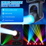 Led Beam 200W Rotation 18PRISM Gobo Moving Head Light Stage Dmx Effect. Fixed Price $110.39.