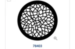 Rosco Lighting Gobo, Size M, "dream Catcher", Steel, New, 2 Gobos. Fixed Price $25.00.
