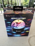 Top Tech Rgb Disco Lights Party Premium Sound With Dynamic Effects. Fixed Price $24.00.