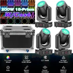 Led Beam 200W Rgbw 18PRISM Gobo Moving Head Light Stage Dmx Effect Disco. Fixed Price $312.79.